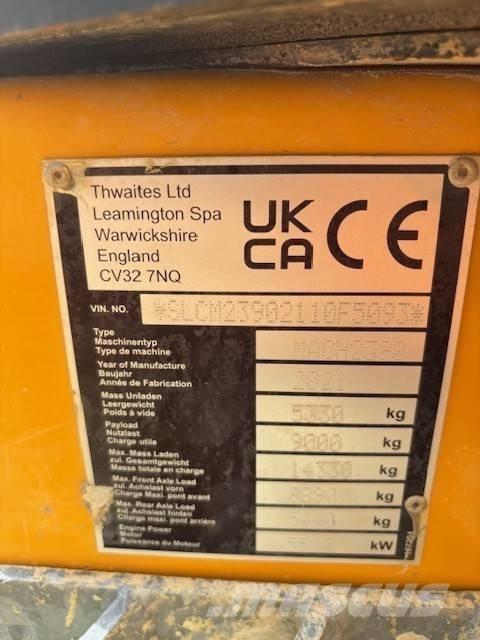 Thwaites 9T Belden kirma kamyonlar