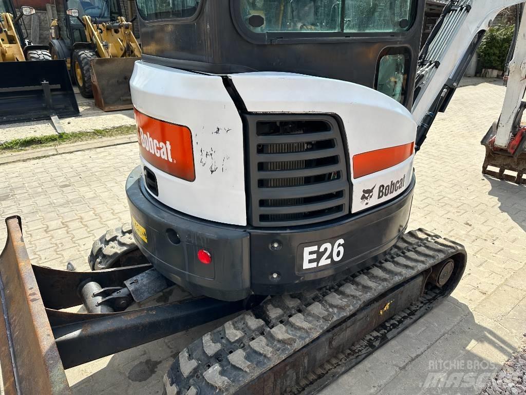 Bobcat E 26 Mini ekskavatörler, 7 tona dek