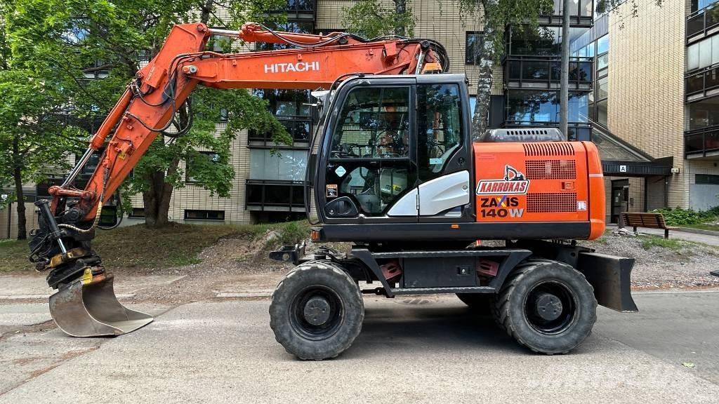 Hitachi ZX140W-5B Lastik tekerli ekskavatörler