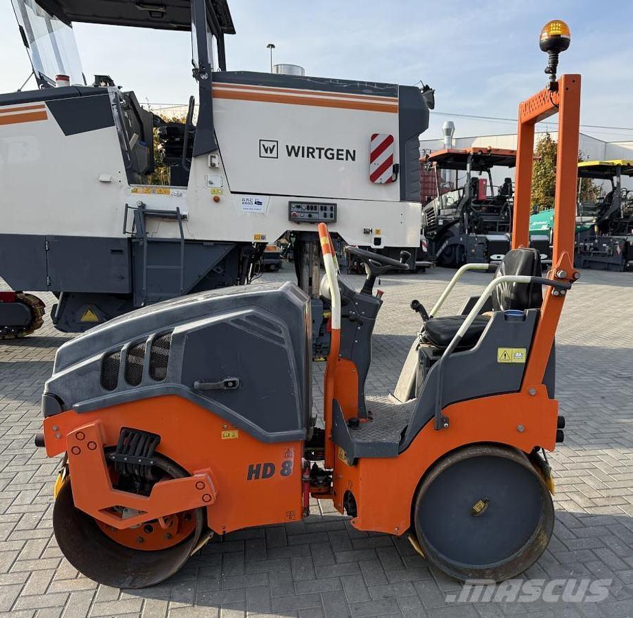 Hamm HD 8 VV Çift tamburlu silindirler