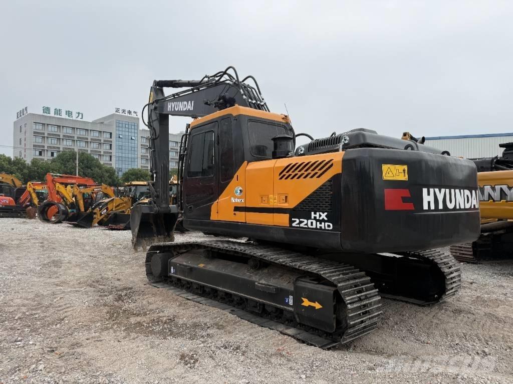 Hyundai HX 220 Paletli ekskavatörler