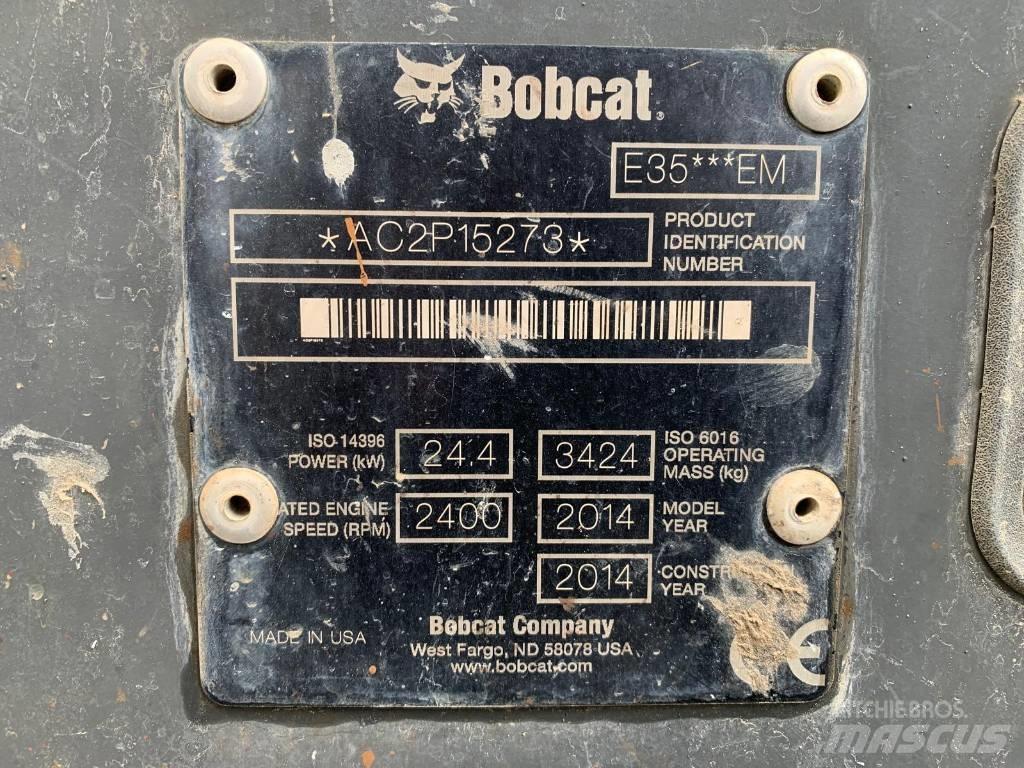 Bobcat E 35 Mini ekskavatörler, 7 tona dek