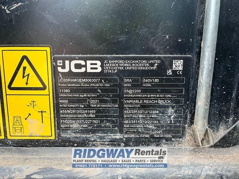 JCB 540-180 Teleskopik yükleyiciler