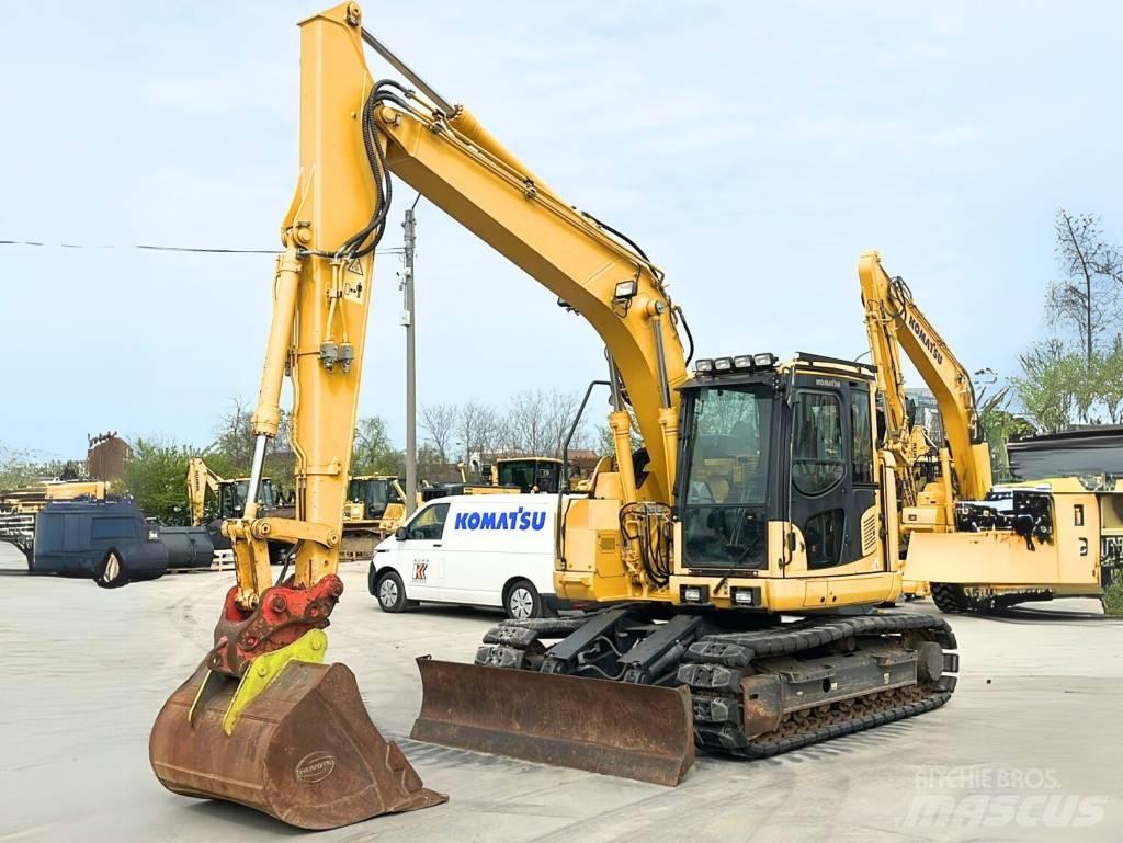 Komatsu PC 138 US Paletli ekskavatörler