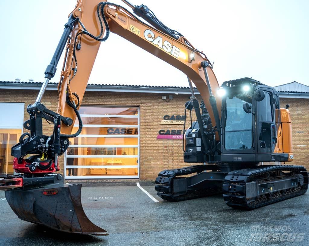 CASE CX 145 Paletli ekskavatörler