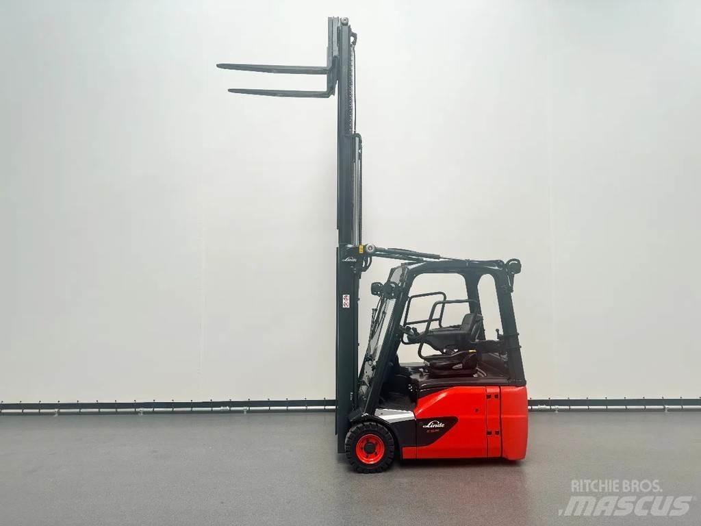 Linde 386 E 16-02 Elektrikli forkliftler