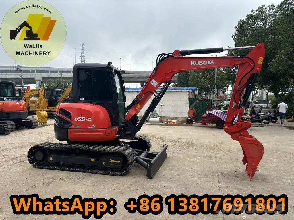 Kubota U 55 Mini ekskavatörler, 7 tona dek