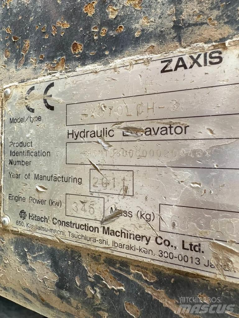 Hitachi ZX670CH-3 Paletli ekskavatörler