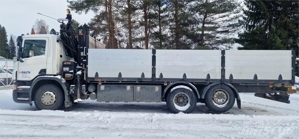 Scania P380 Araç üzeri vinçler