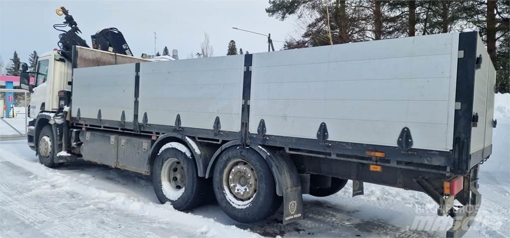 Scania P380 Araç üzeri vinçler