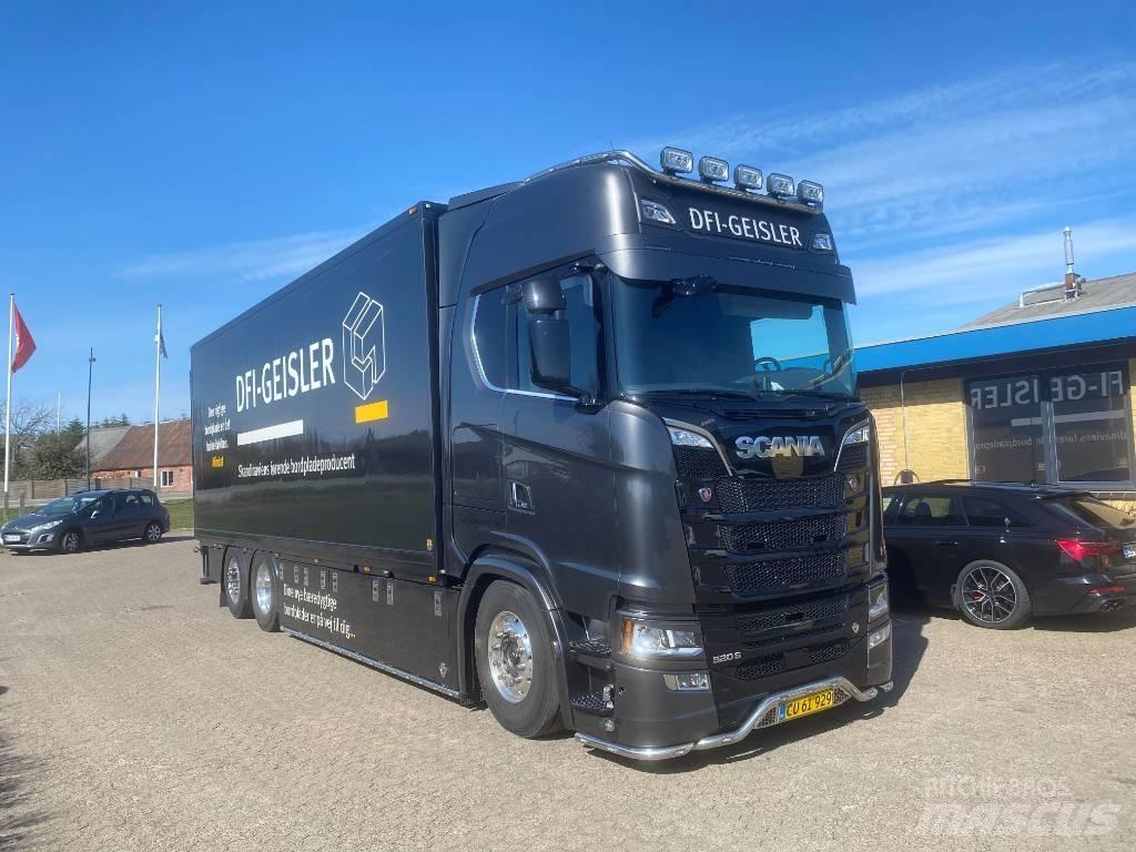 Scania S 520 Kapali kasa kamyonlar