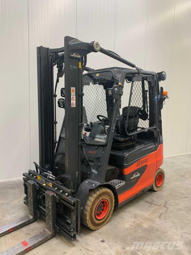 Linde E25 Elektrikli forkliftler