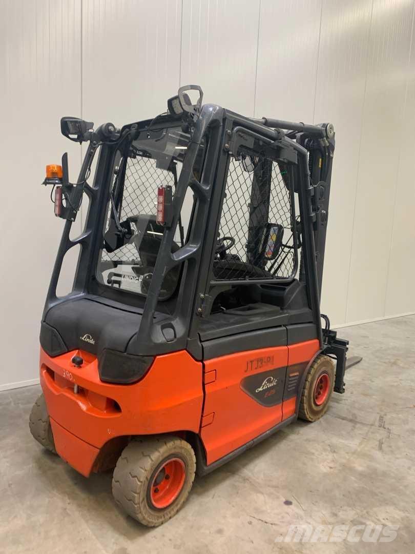 Linde E25 Elektrikli forkliftler