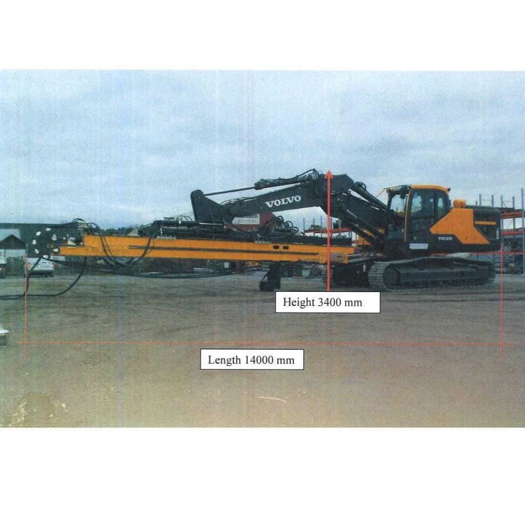 Volvo EC 250 ENL Özel ekskavatörler