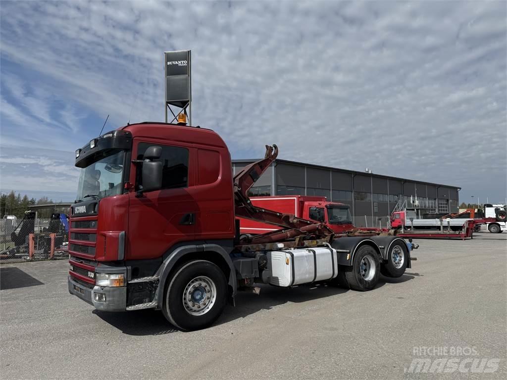 Scania R144 6X2 Vinçli kamyonlar