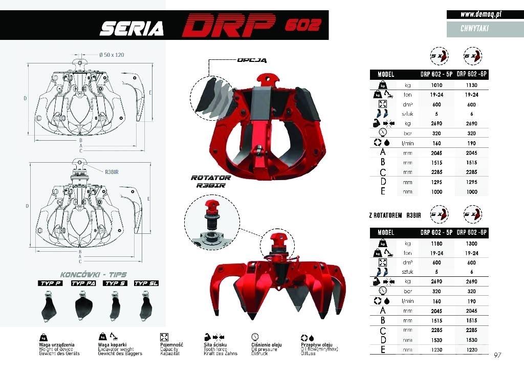  DEMOQ DRP250 4P Polipler