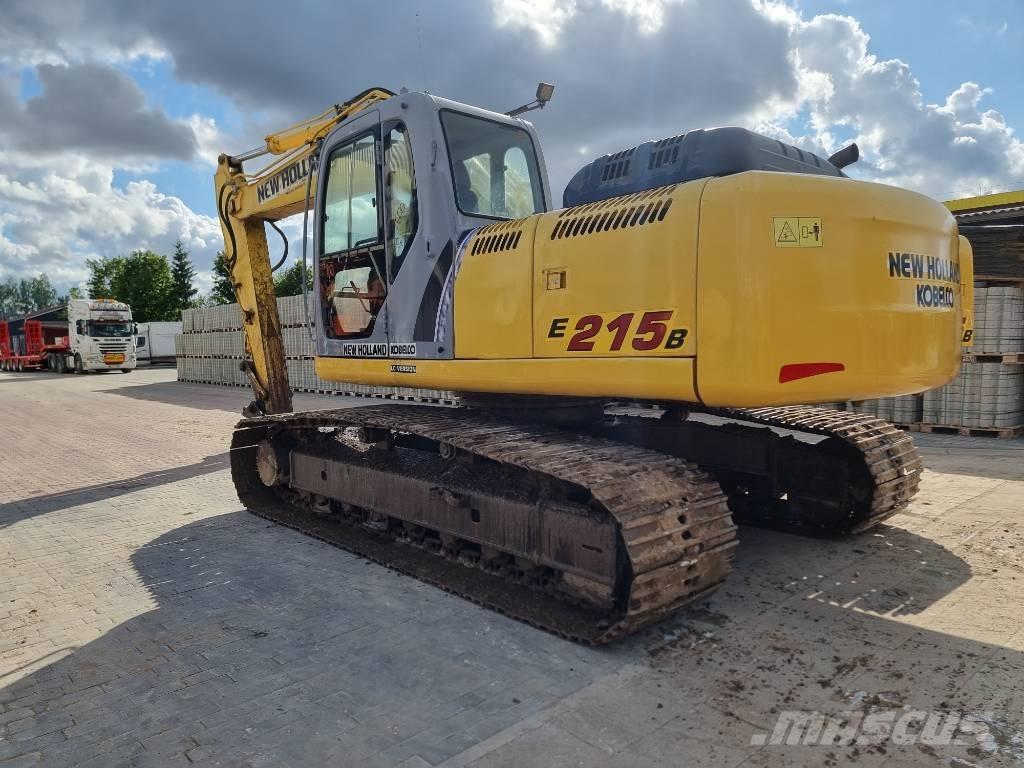 New Holland 215B Paletli ekskavatörler