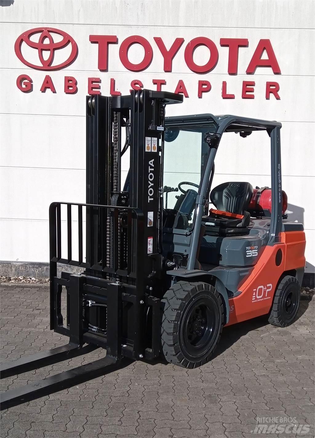 Toyota 02-8FGJF35 LPG'li forkliftler