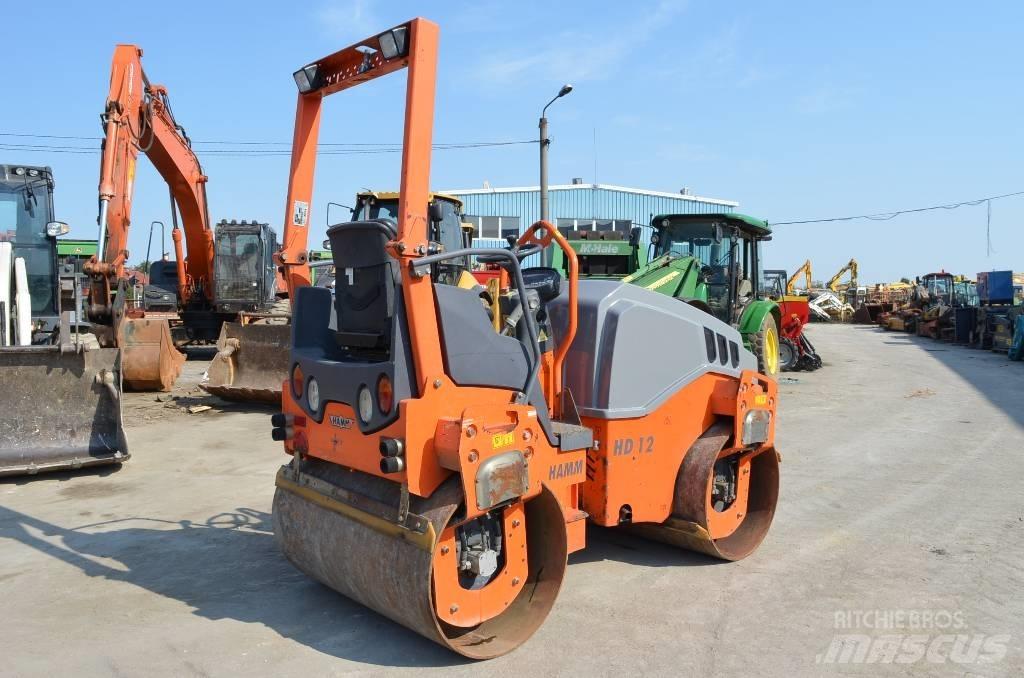 Hamm HD 12 VV Çift tamburlu silindirler