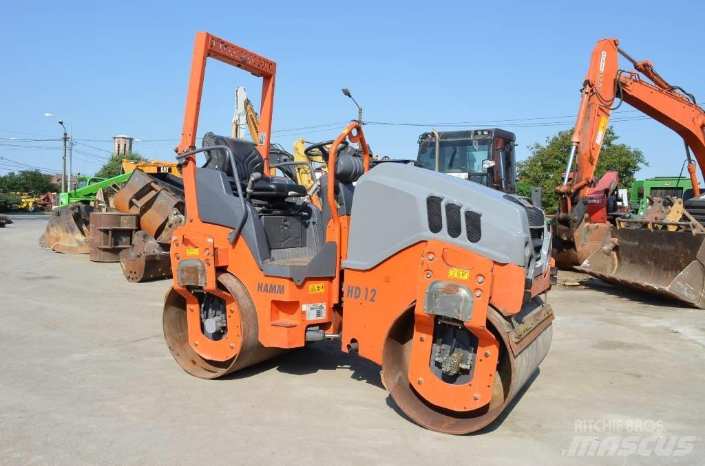 Hamm HD 12 VV Çift tamburlu silindirler