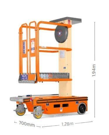 JLG Ecolift İtmeli personel platformları