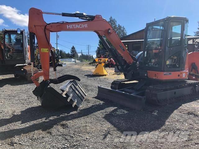 Hitachi ZX 50 U Mini ekskavatörler, 7 tona dek