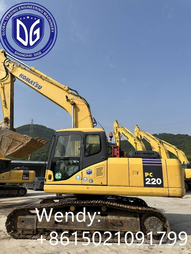 Komatsu PC 220-7 Paletli ekskavatörler