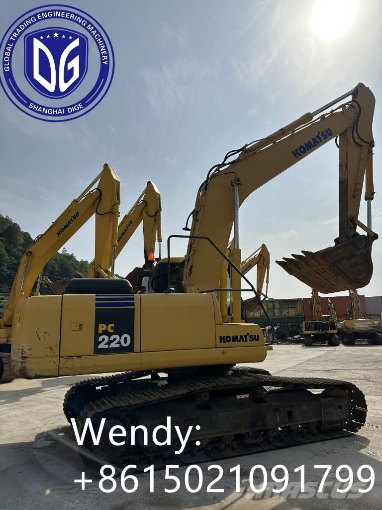 Komatsu PC 220-7 Paletli ekskavatörler