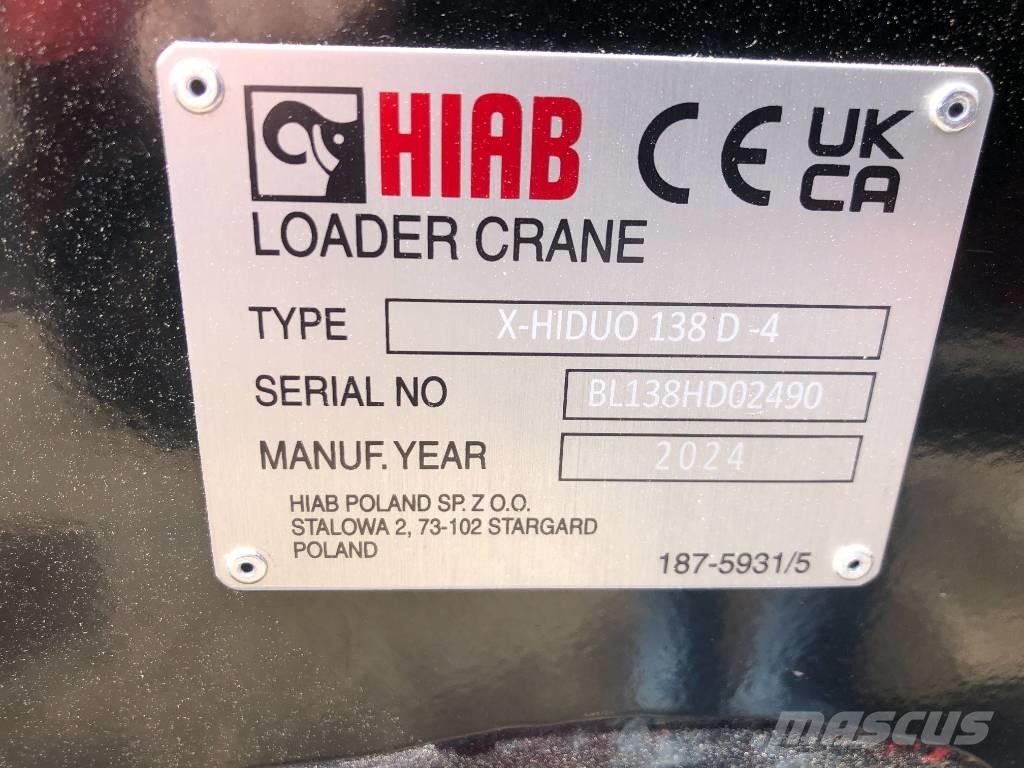 HIAB X-HiDuo 138 D-4 Yükleme vinçleri