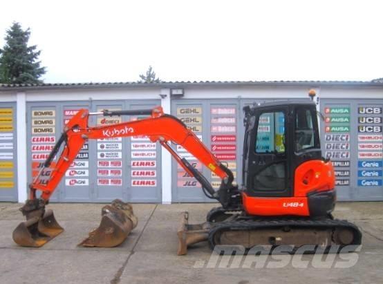 Kubota U 48-4 Mini ekskavatörler, 7 tona dek
