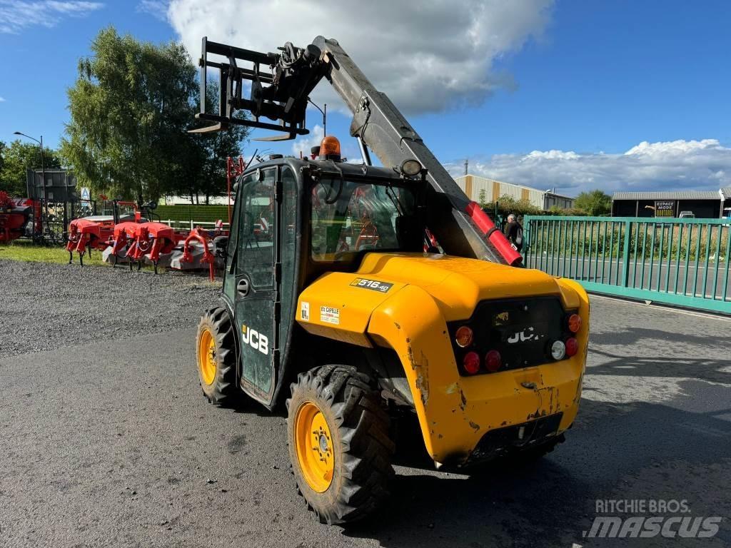 JCB 516 40 COMPACT Tarimsal teleskopik yükleyiciler