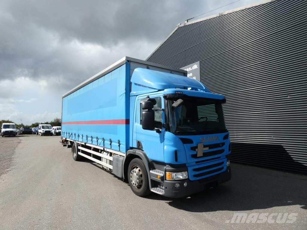 Scania P 250 Kayar tenteli kamyonlar