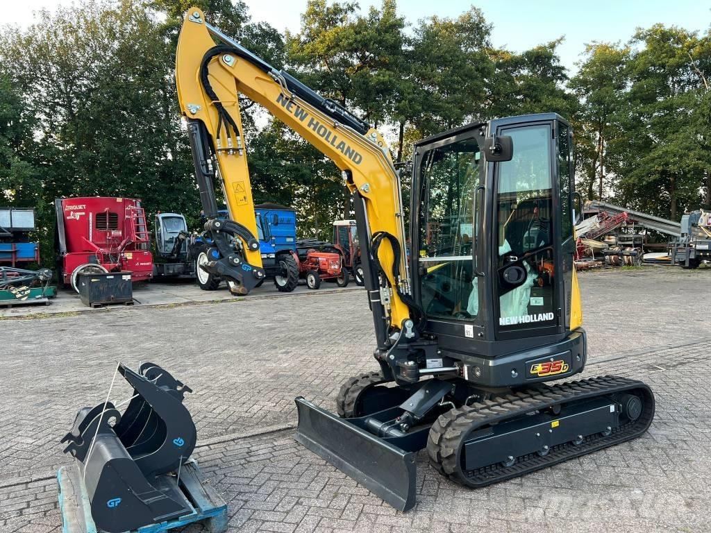 New Holland E 35 D Mini ekskavatörler, 7 tona dek