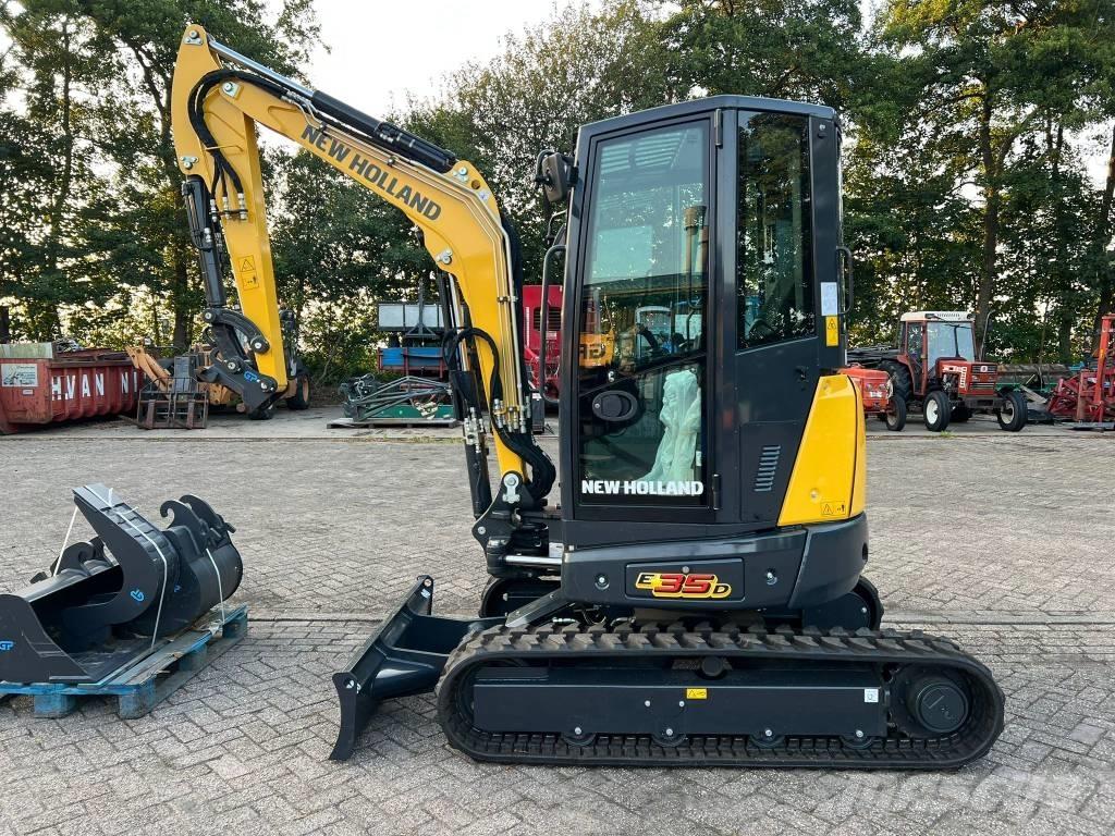 New Holland E 35 D Mini ekskavatörler, 7 tona dek