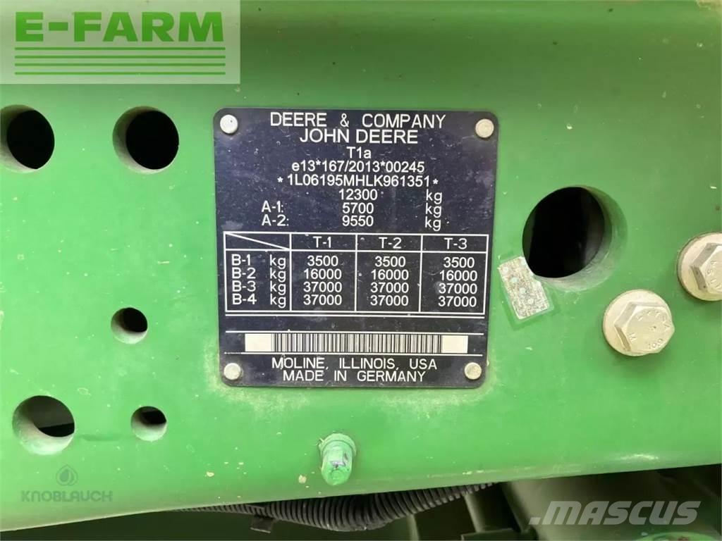 John Deere 6195m Traktörler