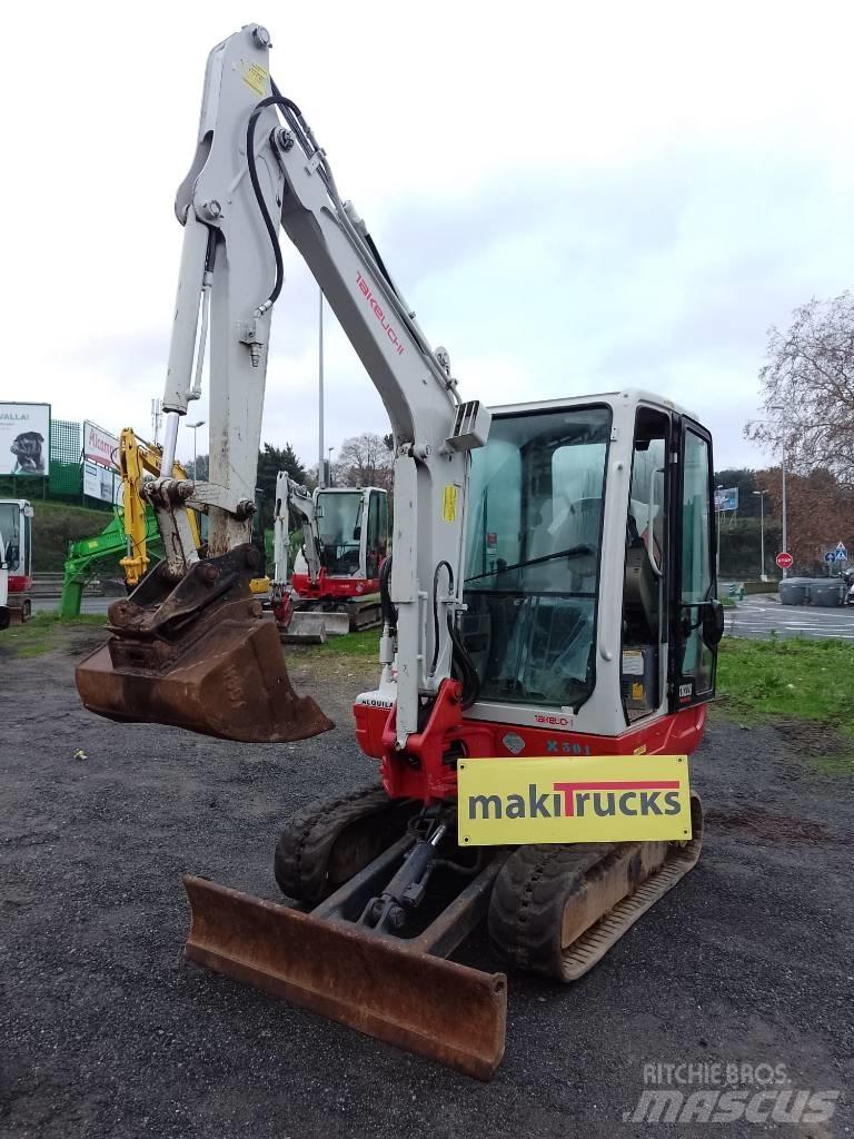 Takeuchi TB228 Mini ekskavatörler, 7 tona dek