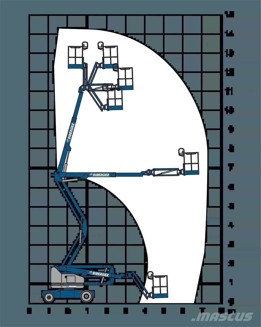 Genie Z40NRJ Körüklü personel platformları