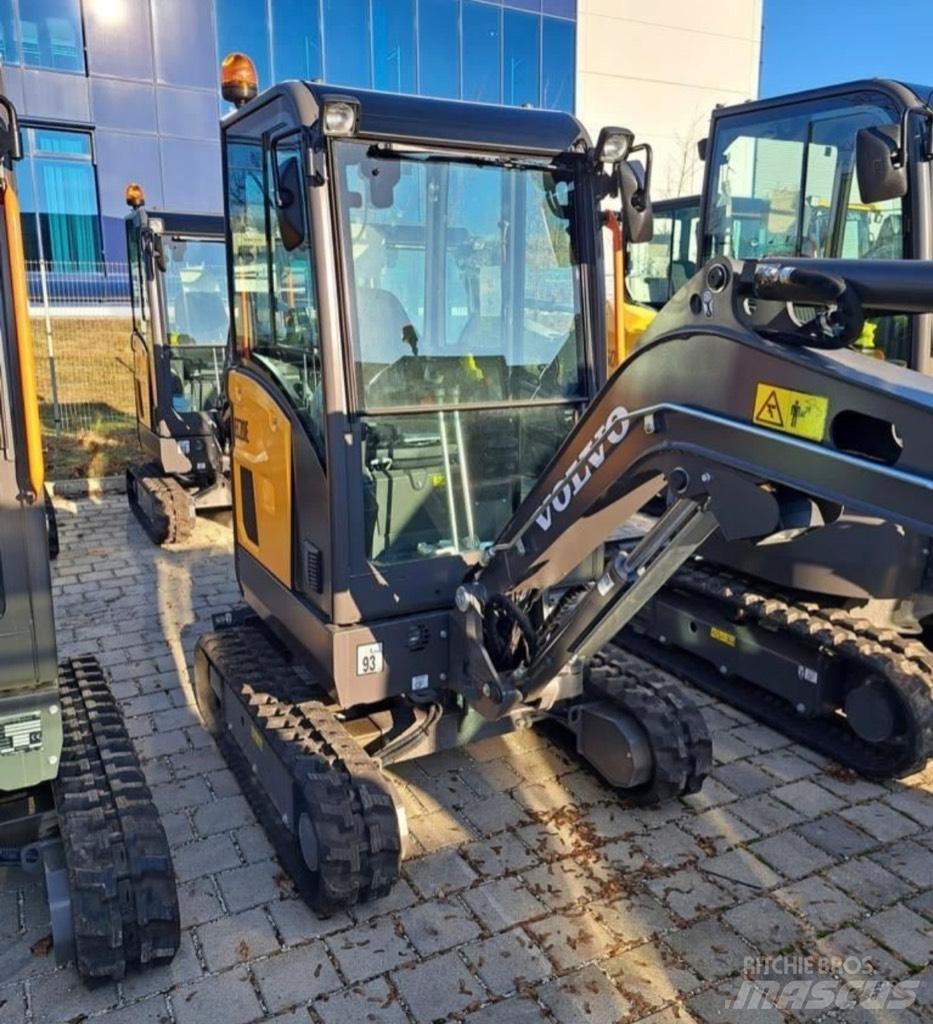 Volvo EC 20 E Mini ekskavatörler, 7 tona dek
