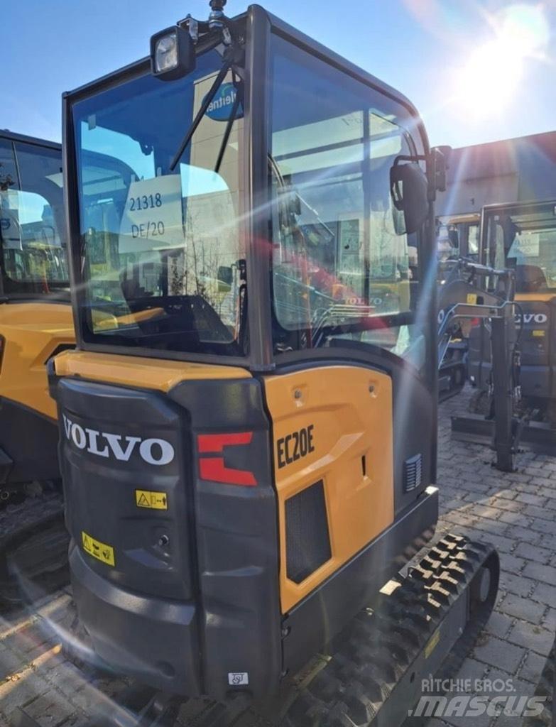 Volvo EC 20 E Mini ekskavatörler, 7 tona dek