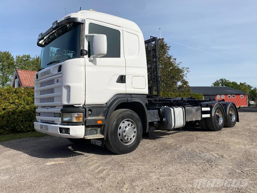 Scania R 144 Vinçli kamyonlar