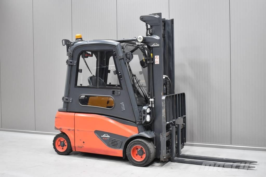 Linde E 20 PL - 02 Elektrikli forkliftler