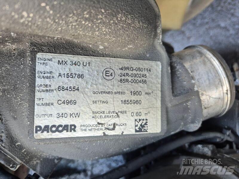 DAF MX340U1 Motorlar