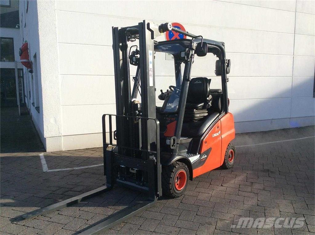 Linde H18T LPG'li forkliftler