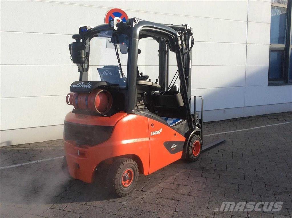 Linde H18T LPG'li forkliftler