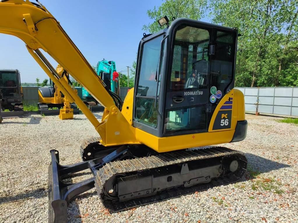 Komatsu PC 56 Mini ekskavatörler, 7 tona dek