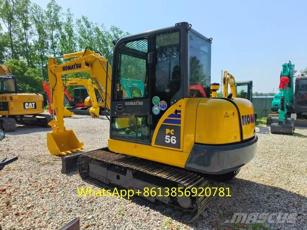 Komatsu PC 56 Mini ekskavatörler, 7 tona dek