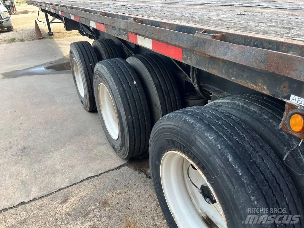 Fontaine 3 axle FBS Flatbed römorklar