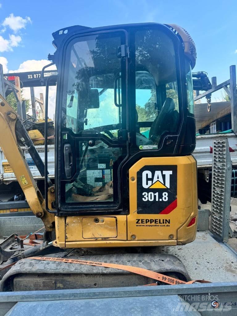 CAT 301.8 Mini ekskavatörler, 7 tona dek