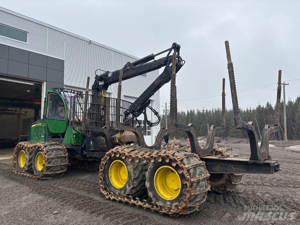 John Deere 1210 E Tomruk yükleyici traktörler