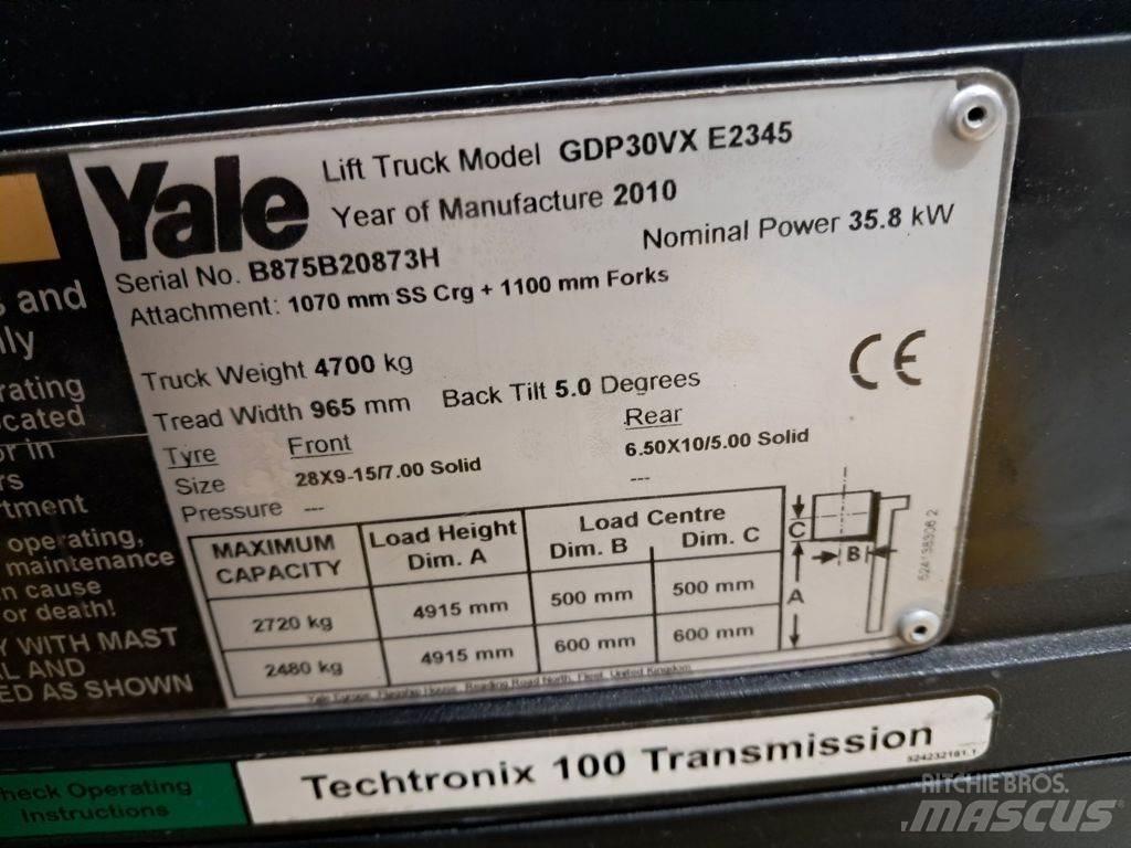 Yale GDP30VX Dizel forkliftler
